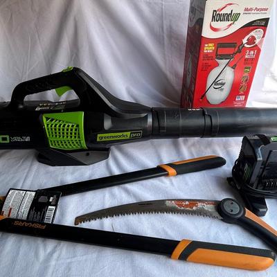 Greenworks Pro 60v Leaf Blower & Tools Too!