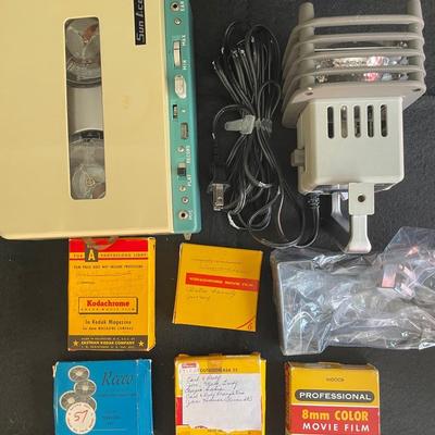 Sun Ace Tape Recorder Bot - 450, Stitz Video Light 