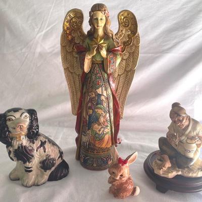 Nativity Angel Figure & Other Figures  