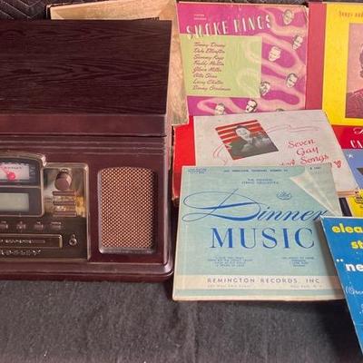 Crosley CD Recorder 6-in-1 Turntable Sound System 