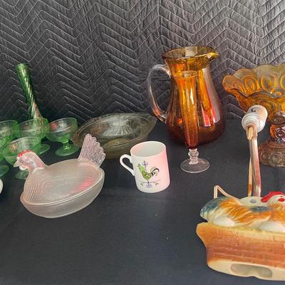 Vintage Hen On Nest & More!