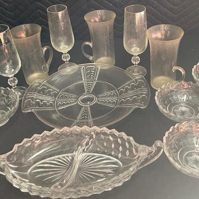  Crystal Glass Items