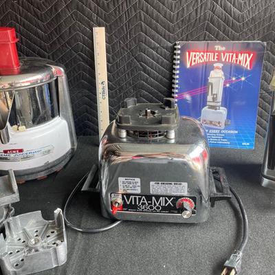 Vintage Acme Supreme Juicerator & Versatile Vita-Mix