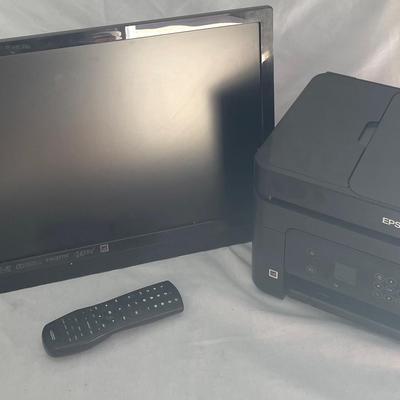 Vizio LED TV, Epson Workforce WF - 2930