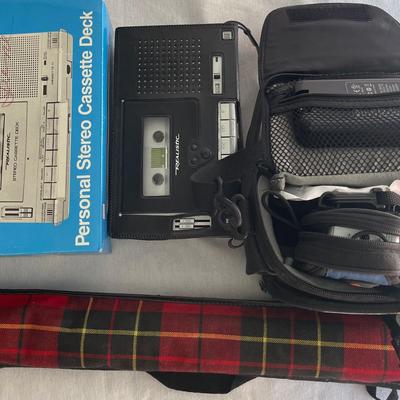 Realistic Stereo Cassette Deck, Cannon Power Shot SD1200 IS