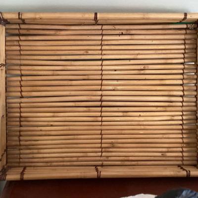 Bamboo serving tray