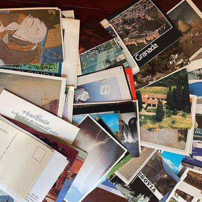 Large Vintage and Modern Postcards in Assorted Themes and Sizes