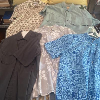 Men’s Casual Shirts Sizes L and XL