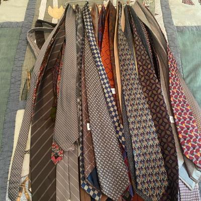 Men’s Designer Silk Ties, Including Christian Dior, Liberty of London, and More