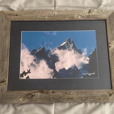Francis Warziniack Signed Photograph ‘The Cathedral Group,’ 1994