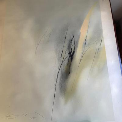 Fernando Zóbel “Orilla Rosa” Signed Limited Edition Silkscreen (22/460)