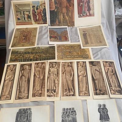 Art Reproduction Prints Featuring Religious and Historical Imagery