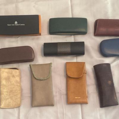 Eyeglass Cases in Various Materials and Colors