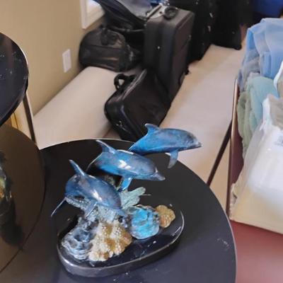 "Coral Dolphins" by sculpture Phil Vanderlei