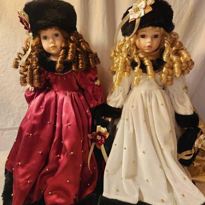 Seymour Mann Winter Dolls