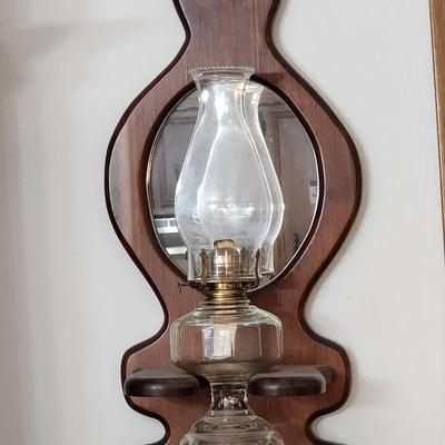 Oil Lamp Sconce