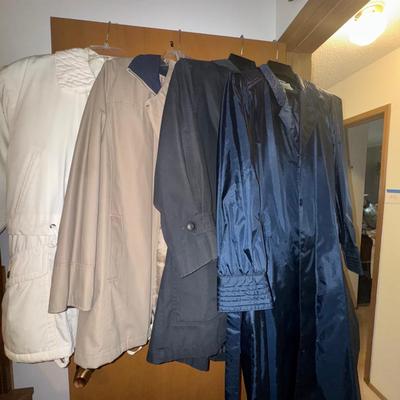 Four London Fog Coats 