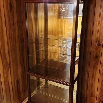 Lighted Curio Cabinet