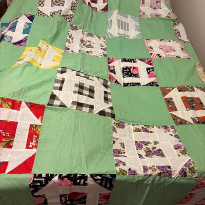 Large Block Quilt Top