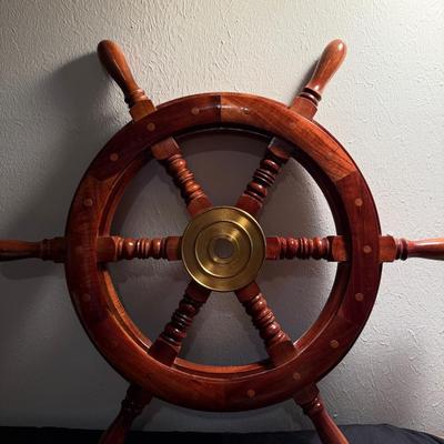 Ship Wheel Decoration 