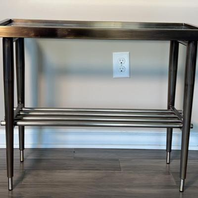 Glass top table