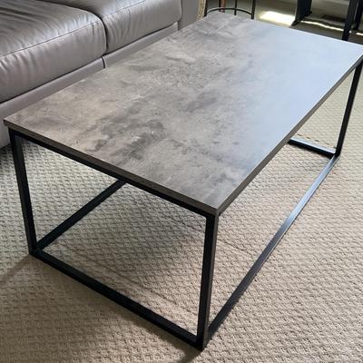 Stone Topped Coffee Table