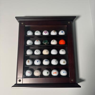 Golf Ball Display Case