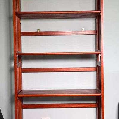 Collapsible Wood Book Shelf