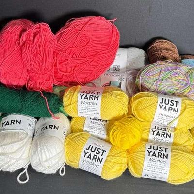 Just Yarn Worsted and Acrylic