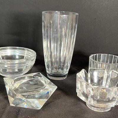 Crystal Bowls And Vases