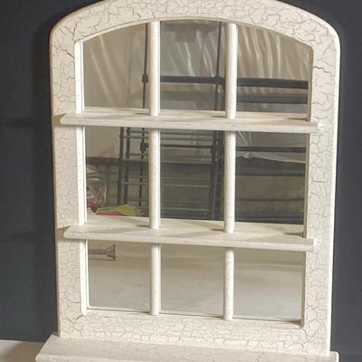 Window Pane Inspired Mirror 