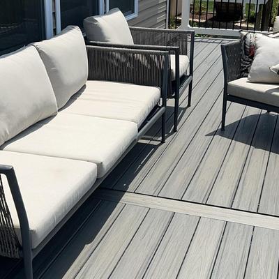 Patio Furniture - Martha Stewart Sofa And Two Chairs