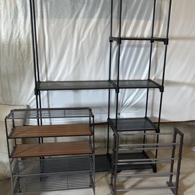 Three Storage Shelves