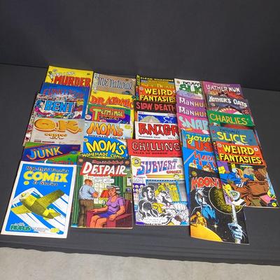 Vintage Adult Comics 