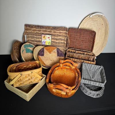 Woven Kitchen Baskets