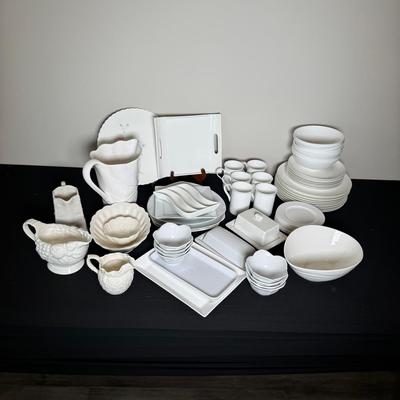 Elite China - White Dishes