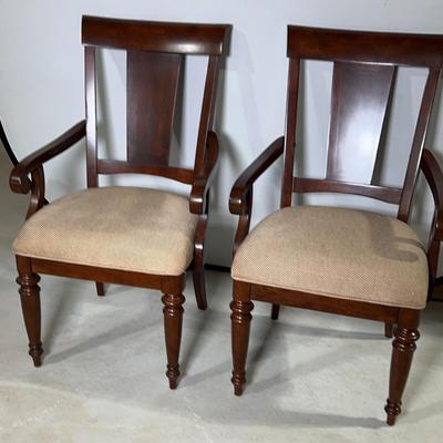 Two Upholstered Armchairs