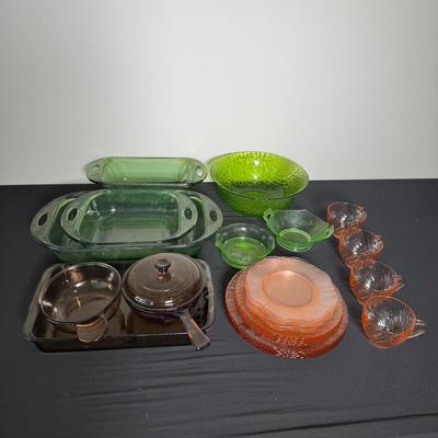 Colorful Glass Kitchenware