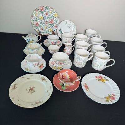 “Grace’s Teaware” Floral China