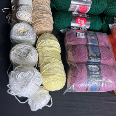 “Red Heart” Yarn - Medium