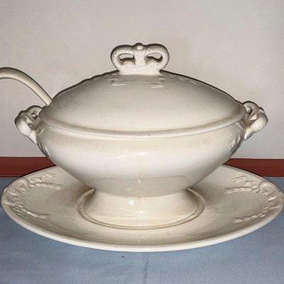 Ironstone Soup Tureen