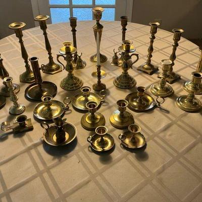 Brass Candlesticks