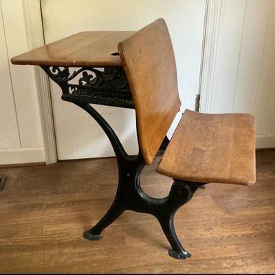 Primitive School Desk