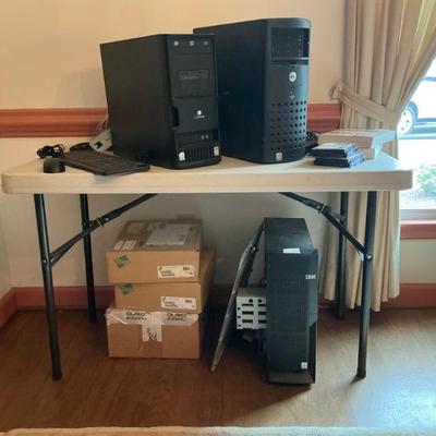 Computer servers, towers