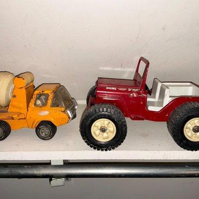 Vintage Tonka Dune Buggy Concrete Mixer