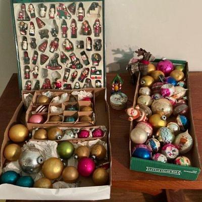 Vintage Christmas Bulbs