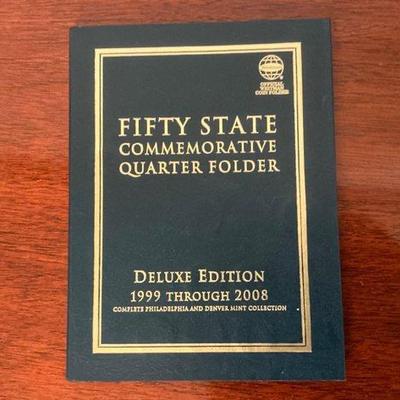 Fifty State Commemorative Quarter Folder