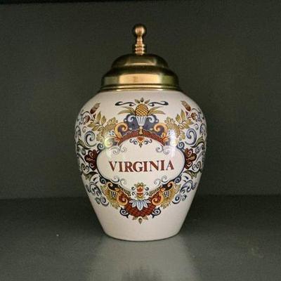 Virginia Tobacco Jar
