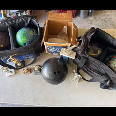 Bowling Balls and Trophies