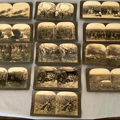 Military Stereoscope Cards